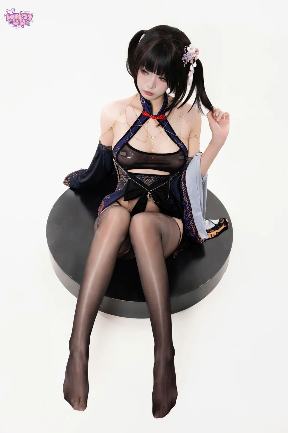 柒柒要乖哦 - No.073 紫电 [69P-756MB] tg@simisebaisi 【丝足阁】038.webp